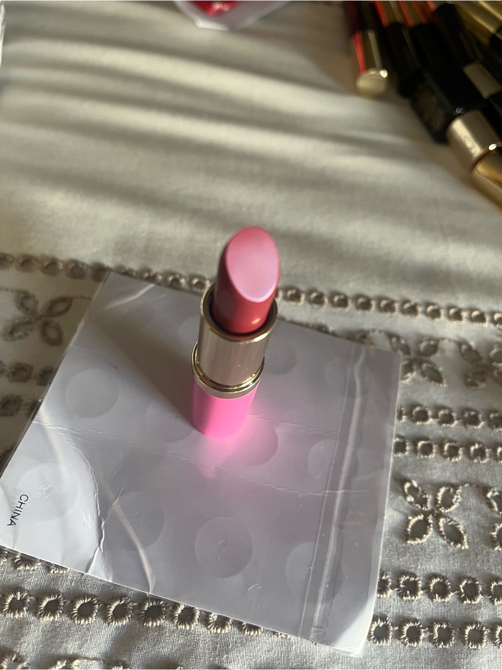 Estee Lauder Pink Lipstick - Soft Rose Shade